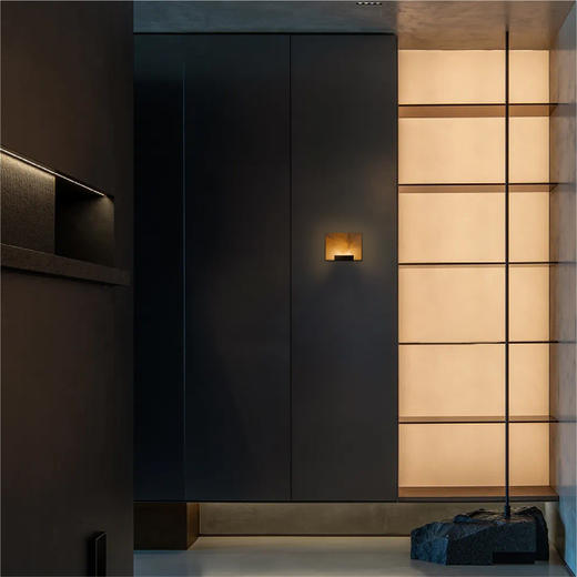 摩根百佳地系列面光壁灯上亿年西班牙云石 商品图4