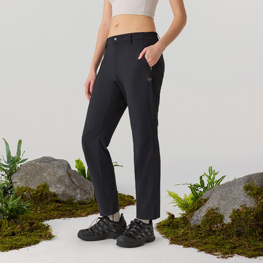 诺诗兰速干长裤25春夏新款女士户外运动吸湿快干弹力徒步登山长裤跃岭女式快干长裤NQPFH2254E 商品图0