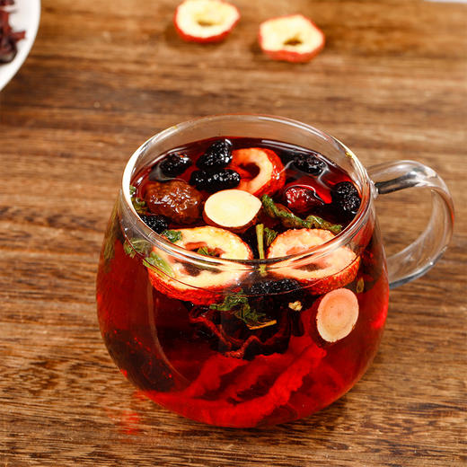 【夏日炎炎，来碗酸梅汤吧~】酸梅汤原料包 真材实料 老北京酸梅汤 夏季自煮乌梅茶 水果茶酸梅汤-QQ 商品图2