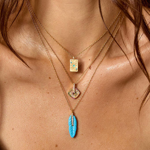 订购8周到｜MYA-BAY-ACE OF SPADES-限量款 黑桃A 项链［比利时设计师］ 商品图1