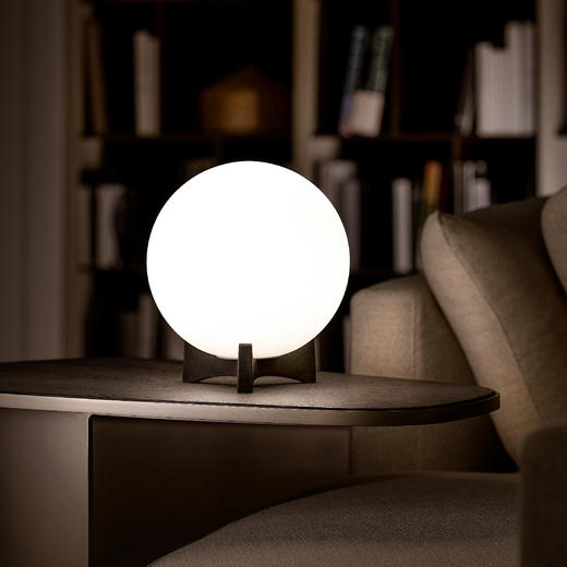 摩根象牙系列面光球形台灯 商品图13