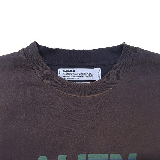 DAIRIKU "Alien" Vintage Wash H-S Tee 电影主题复古水洗短袖T恤 商品图1