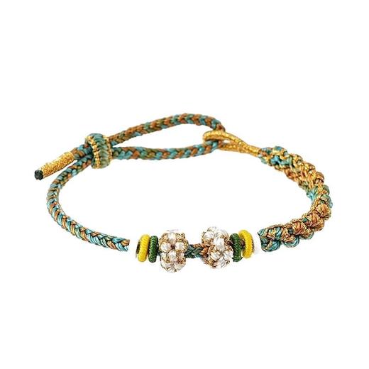 【端午五彩绳】手工精编织手链可调节 男女儿童皆可戴 商品图4