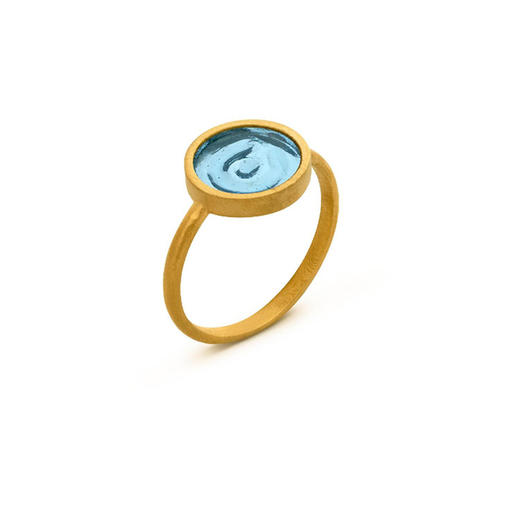 北京仓｜Joidart-BATLLO-蓝色 Murano玻璃 戒指［西班牙设计师］ 商品图1