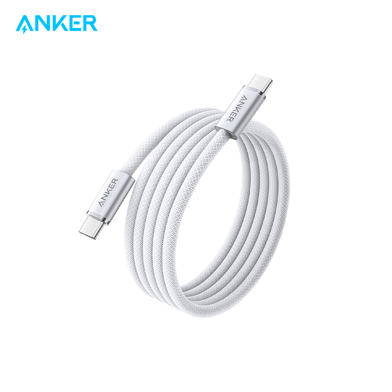 【新品】Anker安克 纳米抗脏140W C-C编制快充线 A8060