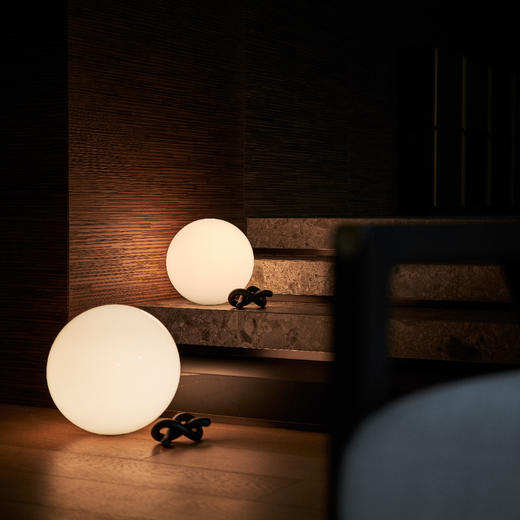 摩根蝴蝶结系列面光球形台灯 商品图4