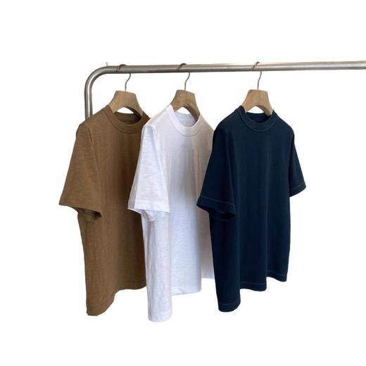 随便穿，随便搭！！！R单竹节棉刺绣小猪宽松圆领短袖T恤女2025新款！ 商品图4