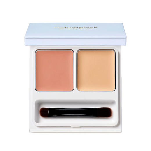 naturaglace双色遮瑕盘有机天然孕妇可用防水脸部提亮遮瑕4g 商品图0