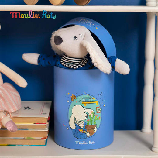 Moulin Roty 粉色小老鼠安娜玩偶礼盒 法式玩偶 适合年龄0岁+  667032 商品图4