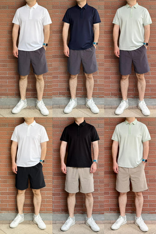 98318 薄男士--25夏抗菌弹力翻领男polo衫【包邮+三天无理由退换】 商品图5