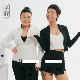 半醒夏季薄款防晒瑜伽服power girl瑜伽短款外套