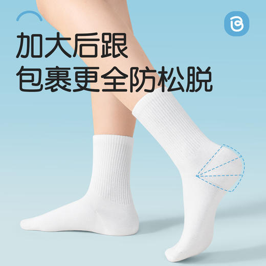 【7条日抛裤+5双旅行袜】纯棉灭菌旅行女款内裤日抛裤透气防臭独立袋装旅行袜一次性内裤袜子 商品图3