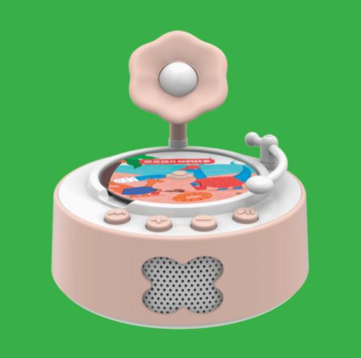 幼儿画报快乐成长留声机+20张留声盘+460分钟音频 3~7岁幼儿成长关键期打造听、学、玩全方位立体式阅读启蒙 金龟子领衔录音播讲 商品图3