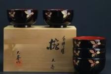 日本大漆碗一套 商品图0