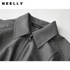 NEELLY纳俪商场同款夏新款灰色高级感工装风连体短裤女翻领休闲裤N25054Q04652 商品缩略图0