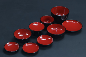 日本大漆茶具一套