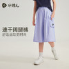 水孩儿童装女童速干七分裤夏季新款儿童弹力工装短裤中大童裤子 商品缩略图0
