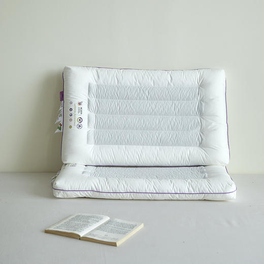 A类全棉草本荞麦枕  薰衣草荞麦护颈枕 商品图7