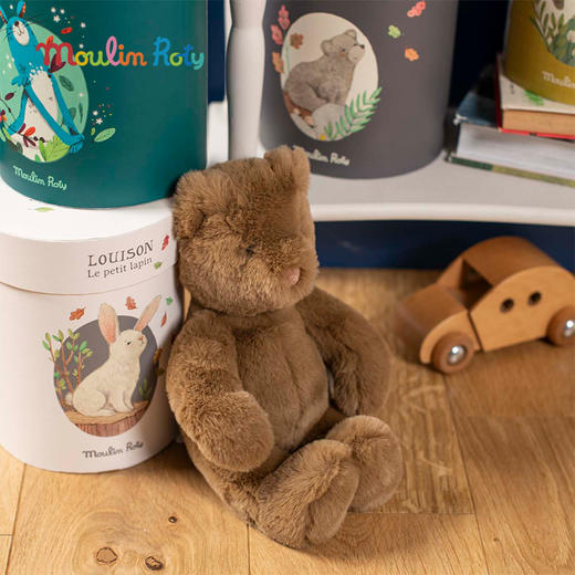 Moulin Roty 粉色小老鼠安娜玩偶礼盒 法式玩偶 适合年龄0岁+  667032 商品图2