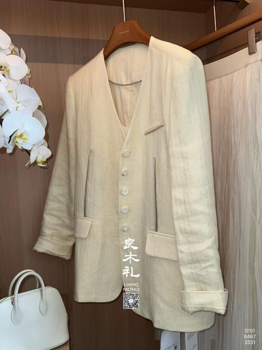 【不换不退】亚麻西装外套（S151） 商品图3