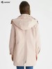 波顿女士春秋季中长款休闲英伦风粉色风衣外套LJ881122 商品缩略图3