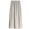 牧衣游原创 进口亚麻半身裙夏松紧腰宽松轻薄质朴百搭直筒裙 云起 商品缩略图4
