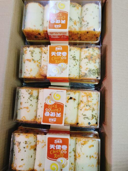 香葱肉松蛋糕卷一盒 商品图1