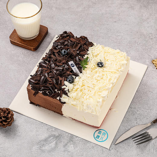 椰椰巧克力双拼-臻选慕斯 商品图0