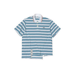 kolor BEACON Polo 不规则剪裁短袖POLO衫