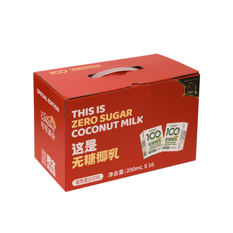 可可满分 无糖椰乳 200ml/245ml/330ml 整箱