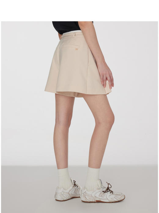 Teenie Weenie小熊简约半身裙女夏季女短裙TTWH252502W 商品图4