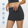 oneup撞色滚边短裙 商品缩略图1