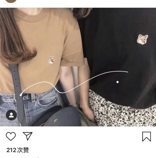 Maison Kits*ne 东京限定！卡其色！2025新入颜色！棉质短袖tee恤！ 商品图0