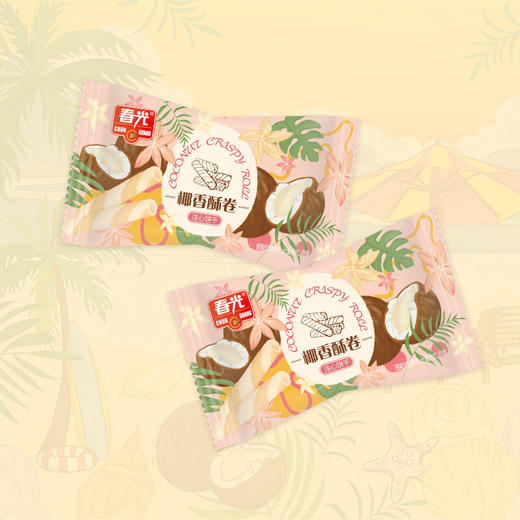 春光  椰香酥卷礼盒500g 商品图3