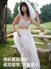 【叛逆新娘-白蔷薇】遐白色超薄内衣女夏法式大胸显小文胸 商品缩略图1