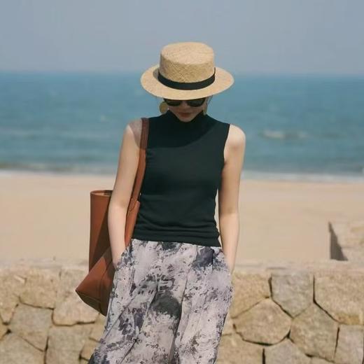 禅意亚麻籽莱赛尔裙裤 | 腿粗胯宽全挡住，柔软凉爽透气，时髦精早早穿上【3-5天发货】 商品图5