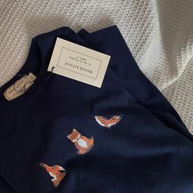 法单！！闭眼惊喜！小众高质量！2025可爱瑜伽小狐狸 短袖T恤！