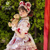 【全款预售，秀场限定】小熊桶子 秀款OP+KC 红色 古典玩偶 Lolita【2025年9月30日起发货】 商品缩略图2