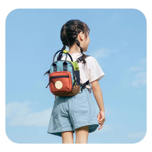 裁缝学苑TQ163儿童斜挎包纸样女孩男童新款时尚宝宝手提超轻包包样板 商品图8