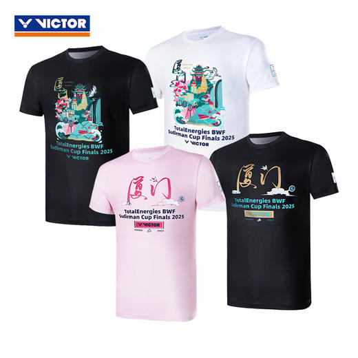 威克多胜利 中性款 苏迪曼系列 针织T恤 T-SC2501 / T-SC2502 商品图0