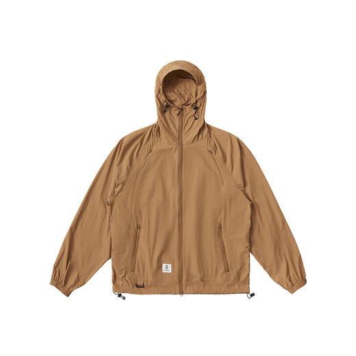 吃茶去chichaqu25速干防紫外线轻量连帽高领防晒服休闲户外山系 商品图4