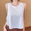 跃牌【周游世界系列】2025春夏新款无袖背心透气亲肤瑜伽上衣肌理面料运动罩衫TP0693 商品缩略图0