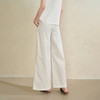 【舒适棉麻面料】文艺气质压褶直筒裤女夏季宽松阔腿裤V1150687 商品缩略图4