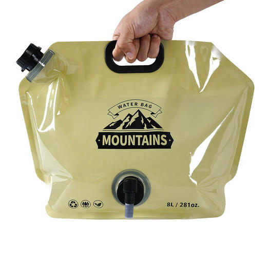 【户外便携！可折叠储水袋】加厚便携式水袋 露营储蓄户外水袋  登山春游野餐徒步烧烤折叠旅游软体储水大容量水袋 商品图5