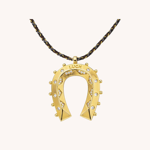 北京仓｜MYA-BAY-HORSESHOE-金色 马蹄铁 项链［比利时设计师］ 商品图0