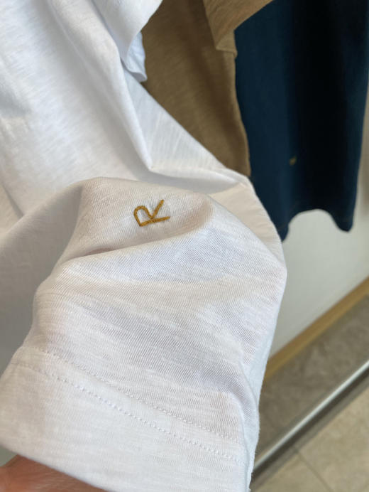 随便穿，随便搭！！！R单竹节棉刺绣小猪宽松圆领短袖T恤女2025新款！ 商品图5