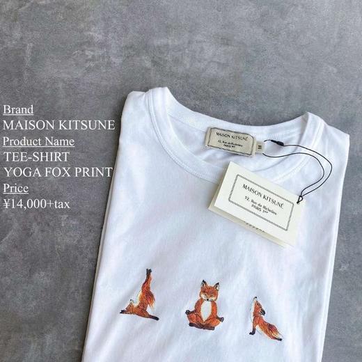 法单！！闭眼惊喜！小众高质量！2025可爱瑜伽小狐狸 短袖T恤！ 商品图1