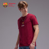 【官方正版】巴塞罗那俱乐部丨巴萨红色T恤简约队徽夏日运动透气短袖 商品缩略图2