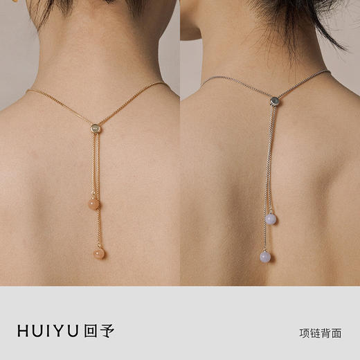 A.n.Z/回予 花契大号爱心项链 商品图4