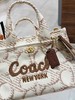 蔻驰COACH 帆布TOTE包购物袋 超级轻 零自重 学生党、上班族通勤必备 大号还可以带电脑 简直不要太好背！ 商品缩略图4